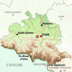 A La Mirandole en centre ville à Foix